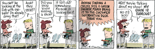 Cul de Sac on Thursday April 7, 2016 Comic Strip