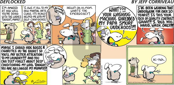 DeFlocked - Sunday April 13, 2014 Comic Strip