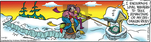 Rose is Rose on Friday January 1, 2021 Comic Strip