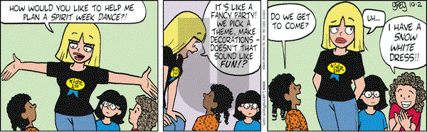 Luann on Wednesday October 2, 2013 Comic Strip