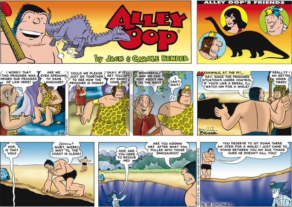 Alley Oop on Sunday May 12, 2013 Comic Strip