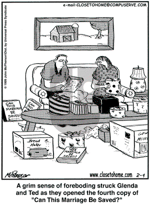Close to Home on Thursday February 4, 1999 Comic Strip