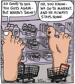 The Argyle Sweater - Thursday December 31, 2020 Comic Strip