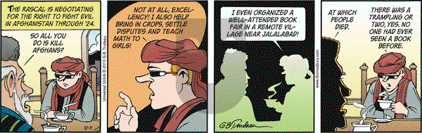 Doonesbury on Wednesday December 11, 2013 Comic Strip