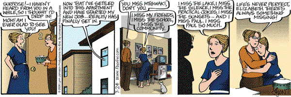 For Better or For Worse on Monday July 24, 2006 Comic Strip