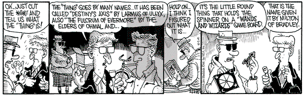 Monty on Tuesday April 6, 2004 Comic Strip