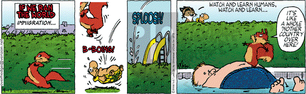 Over the Hedge on Wednesday April 13, 2016 Comic Strip