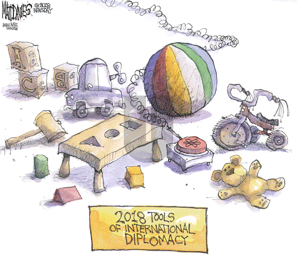 Matt Davies on Friday January 5, 2018 Comic Strip