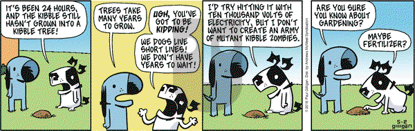 Pooch Cafe on Wednesday May 2, 2018 Comic Strip
