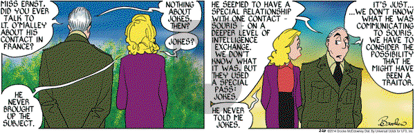 9 Chickweed Lane on Thursday February 20, 2014 Comic Strip