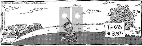Lio on Tuesday April 6, 2021 Comic Strip