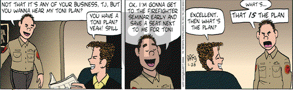 Luann on Monday January 28, 2008 Comic Strip