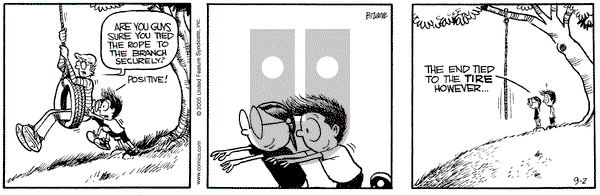 Grand Avenue on Friday September 2, 2005 Comic Strip