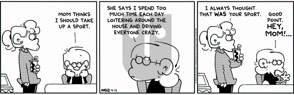 FoxTrot on Friday April 12, 2002 Comic Strip