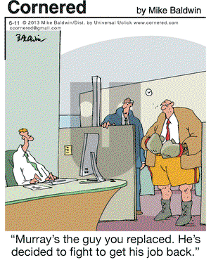 Cornered on Tuesday June 11, 2013 Comic Strip