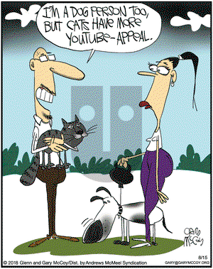 The Flying McCoys on Wednesday August 15, 2018 Comic Strip