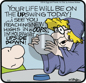 Ziggy on Thursday October 3, 2019 Comic Strip