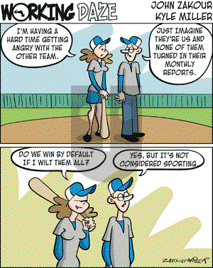 Working Daze on Thursday July 20, 2006 Comic Strip