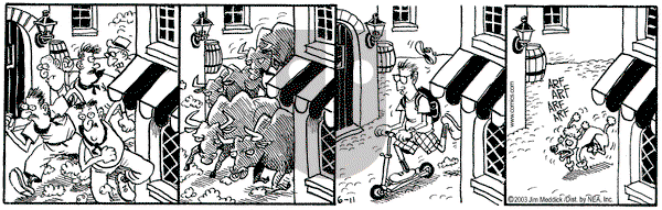 Monty on Wednesday June 11, 2003 Comic Strip