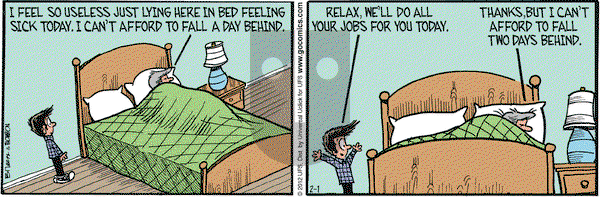 Grand Avenue on Wednesday February 1, 2012 Comic Strip
