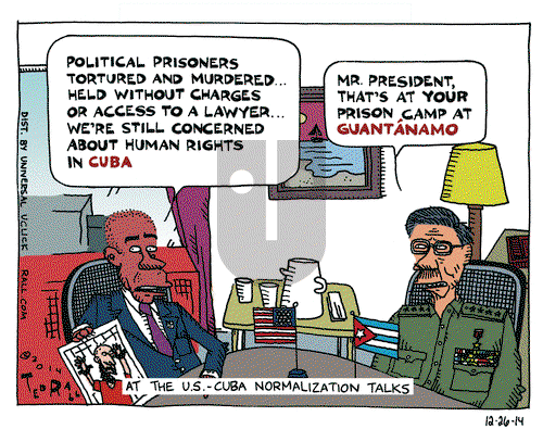 Ted Rall on Friday December 26, 2014 Comic Strip