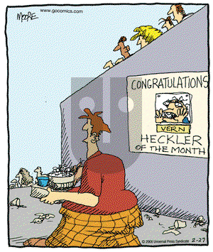 In the Bleachers on Wednesday February 27, 2008 Comic Strip