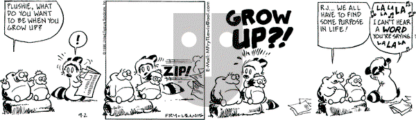 Over the Hedge on Monday September 2, 1996 Comic Strip
