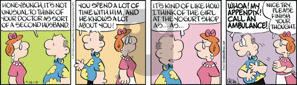 Drabble on Thursday July 16, 2015 Comic Strip