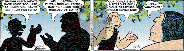 Alley Oop on Friday June 6, 2014 Comic Strip