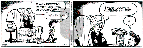 Grand Avenue on Friday November 5, 2004 Comic Strip