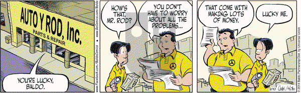 Baldo on Wednesday September 10, 2014 Comic Strip