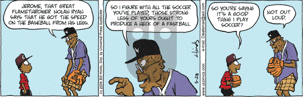 Cleats - Friday May 28, 2004 Comic Strip