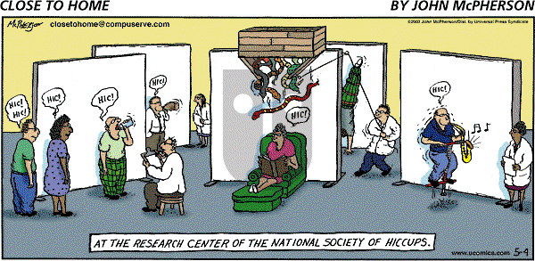 Close to Home on Sunday May 4, 2003 Comic Strip