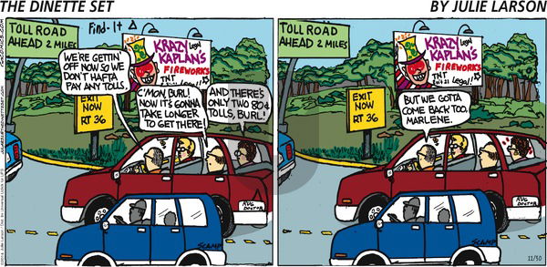 The Dinette Set - Wednesday September 25, 2024 Comic Strip