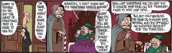 Monty on Tuesday December 20, 2011 Comic Strip