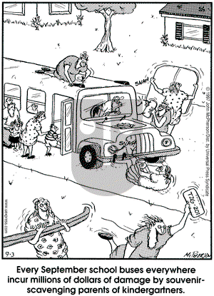 Close to Home on Wednesday September 3, 1997 Comic Strip