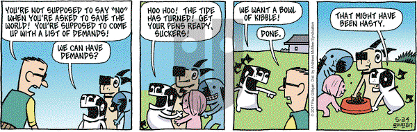 Pooch Cafe on Wednesday May 24, 2017 Comic Strip