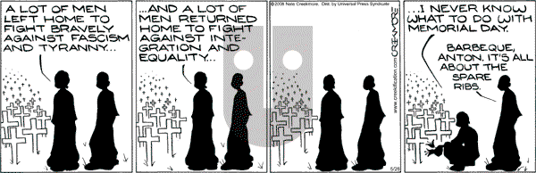 Maintaining on Monday May 26, 2008 Comic Strip