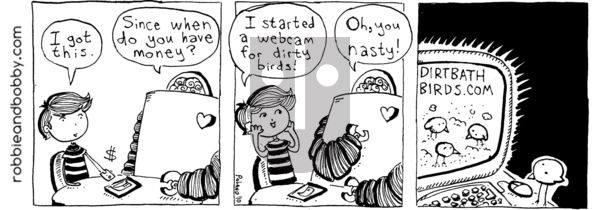 Robbie and Bobby - Saturday December 7, 2024 Comic Strip