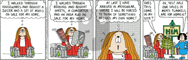 Cathy Classics - Tuesday December 18, 2012 Comic Strip