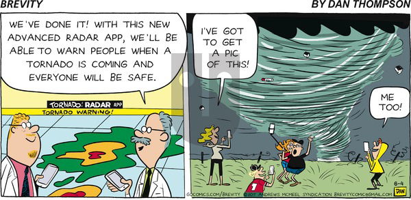 Brevity on Sunday June 4, 2017 Comic Strip