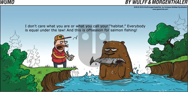 WuMo on Sunday September 29, 2019 Comic Strip