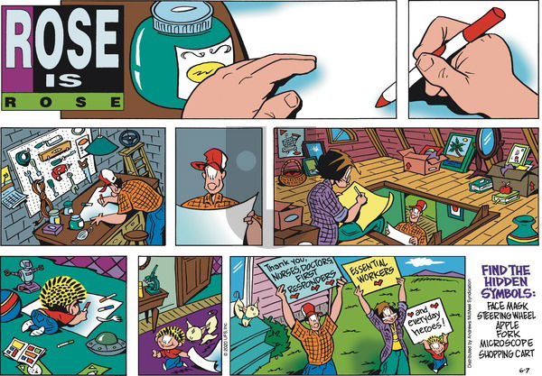 Rose is Rose on Sunday June 7, 2020 Comic Strip