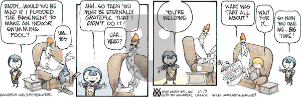 Non Sequitur - Friday November 13, 2009 Comic Strip