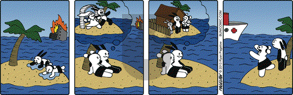 Buni on Monday April 22, 2013 Comic Strip