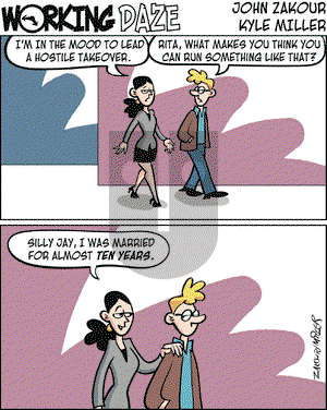 Working Daze on Monday March 10, 2008 Comic Strip