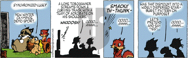 Over the Hedge on Friday February 19, 2010 Comic Strip