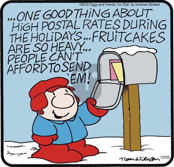 Ziggy on Sunday December 23, 2012 Comic Strip