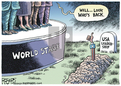Rob Rogers on Friday November 27, 2020 Comic Strip