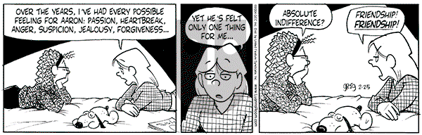Luann on Wednesday February 25, 2004 Comic Strip